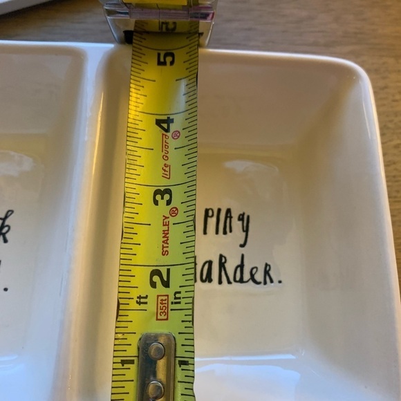 🎉Rae Dunn Work Hard/Play Harder office tray. Artisan Collection by Magenta - Picture 6 of 6